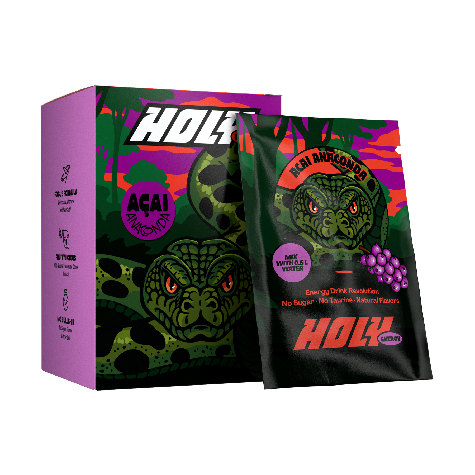 Box de 10 sachets - Energy