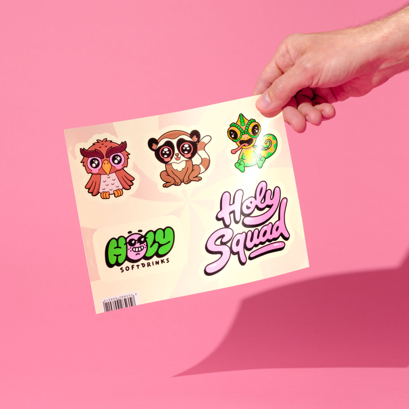 Planche de stickers Milkshake Café