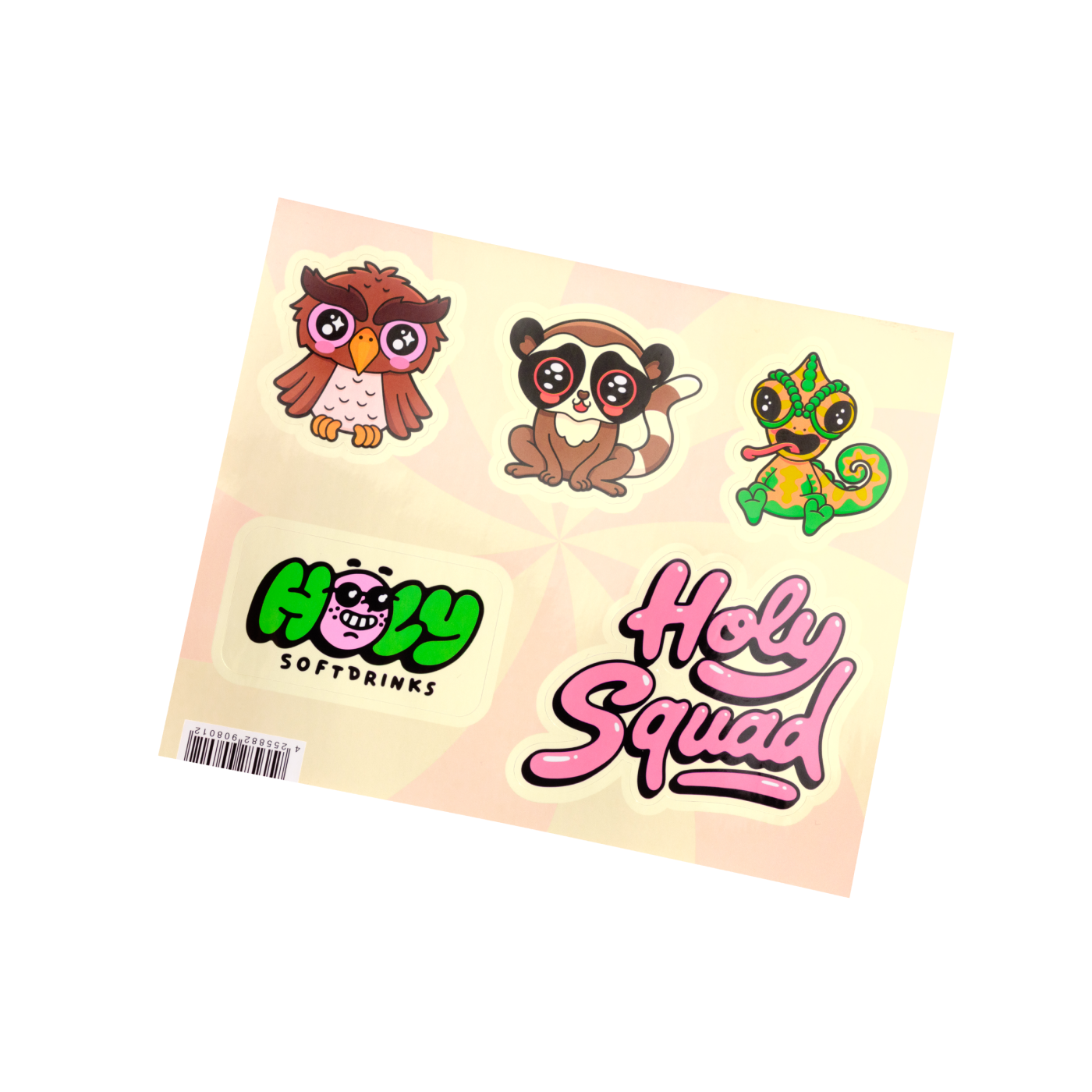 Planche de stickers Milkshake Café
