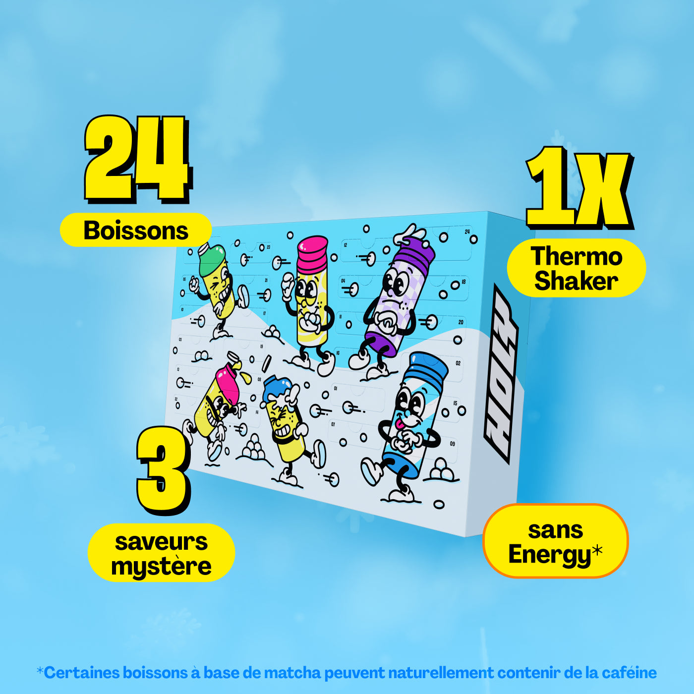 2 Calendriers Découvertes avec et sans Energy