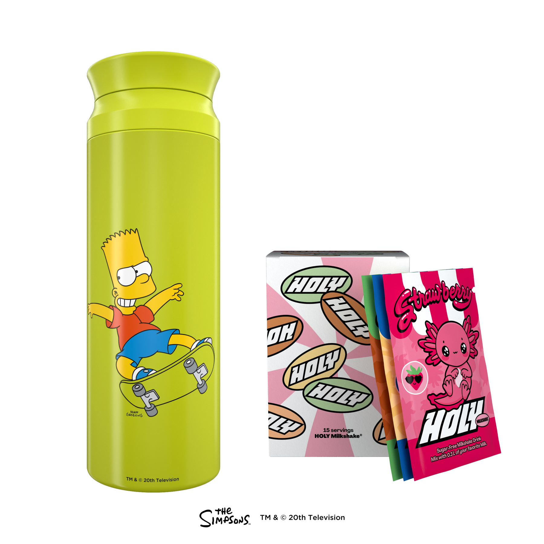 Milkshake Starter Set – Les Simpson