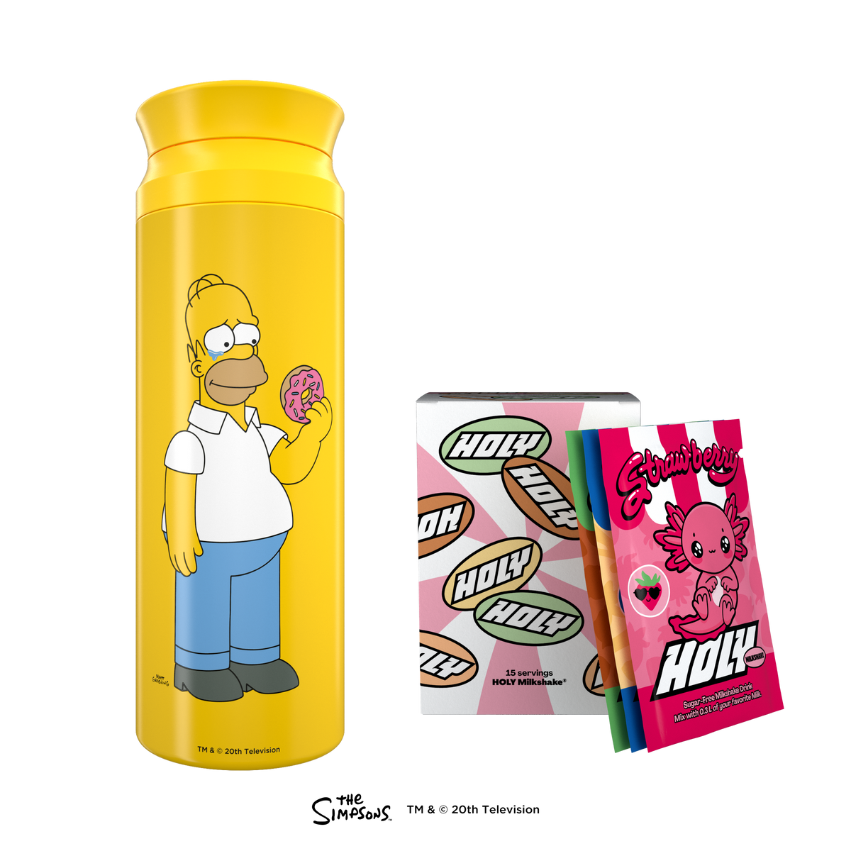 Milkshake Starter Set – Les Simpson