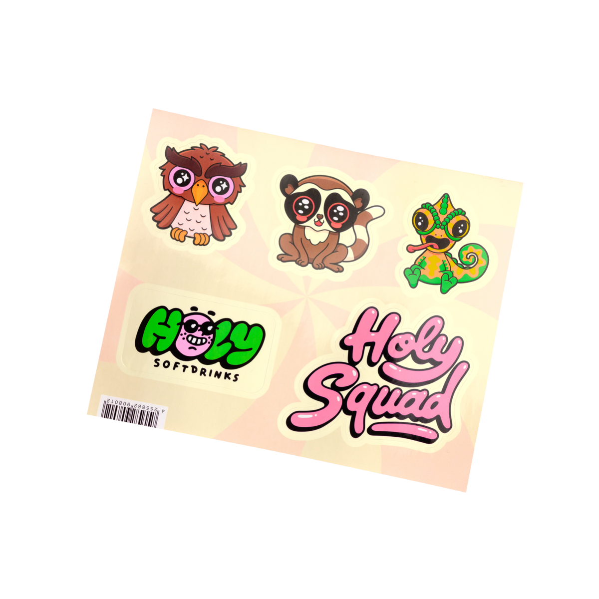 Planche de stickers Milkshake Café