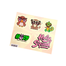 Planche de stickers Milkshake Café